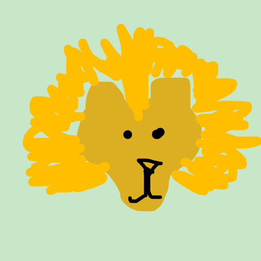 Lion drawing by dark-clear-force