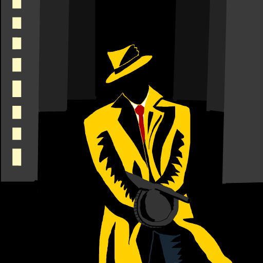Dick Tracy drawing by firecracker