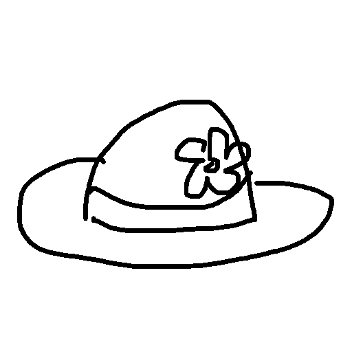 Hat drawing by fire-quick-wheel