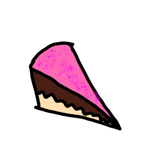 Cake Slice drawing by cream-live-style