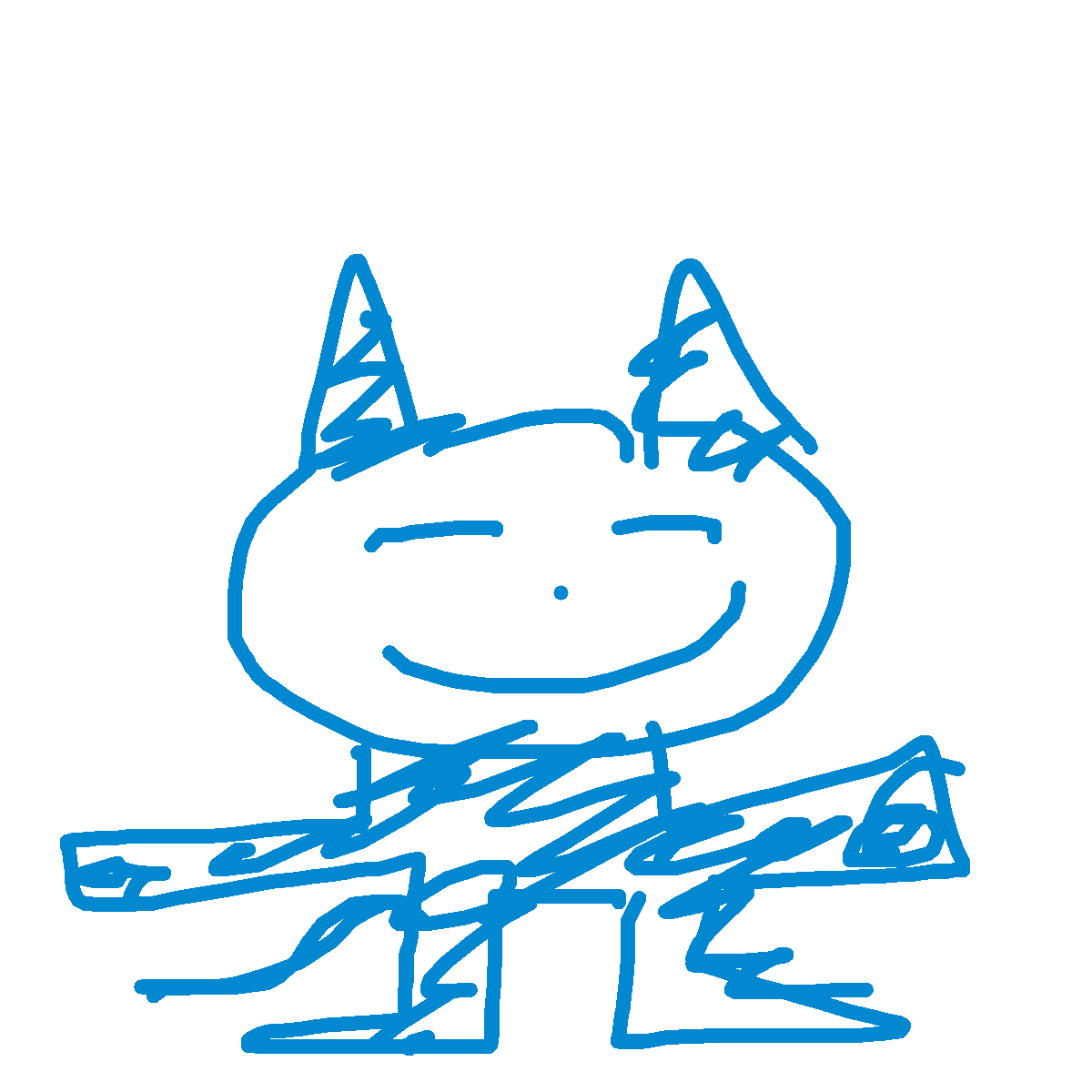 Bluey drawing by maite