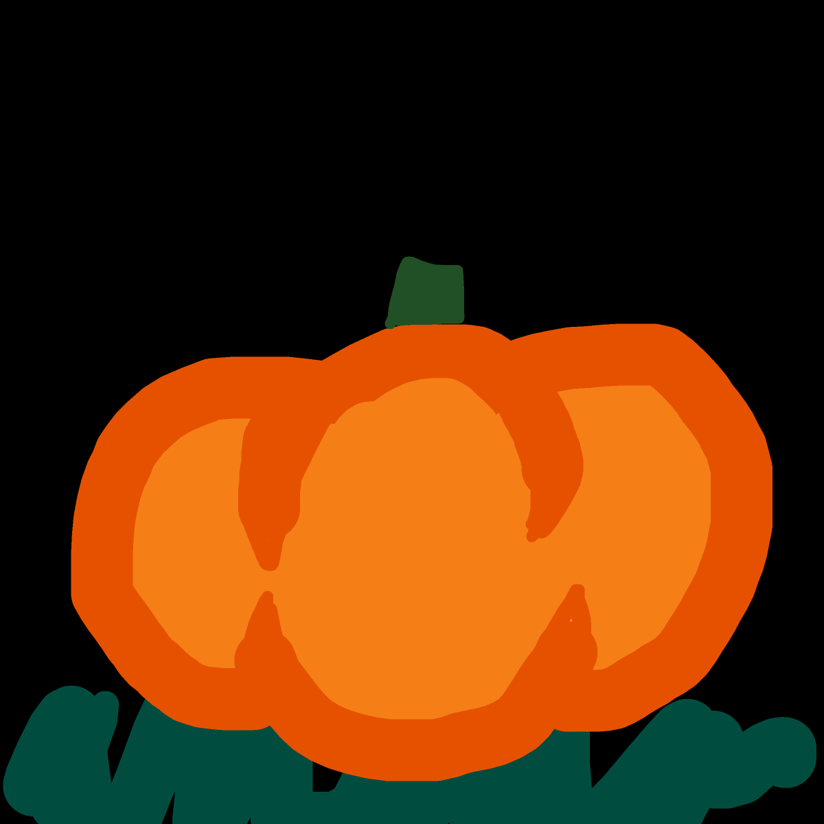 Pumpkin drawing by knoxy