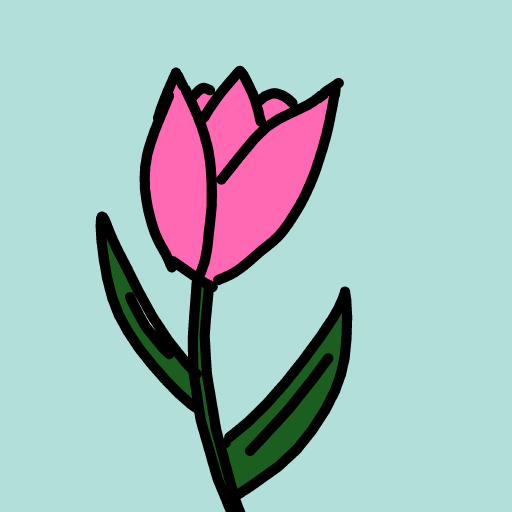 Tulip drawing by sonic-bold-major