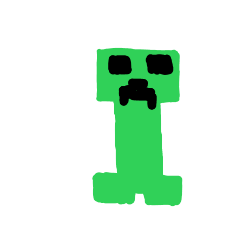 Creeper drawing by tris - art _ wow