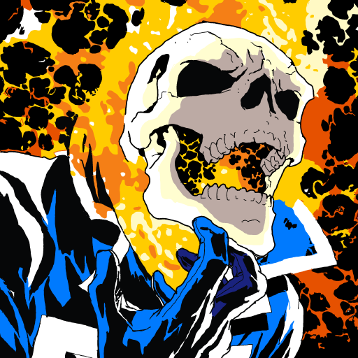 Ghost Rider drawing by Guardianoflives