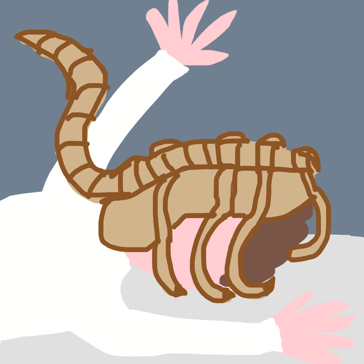 Facehugger drawing by jashezilla