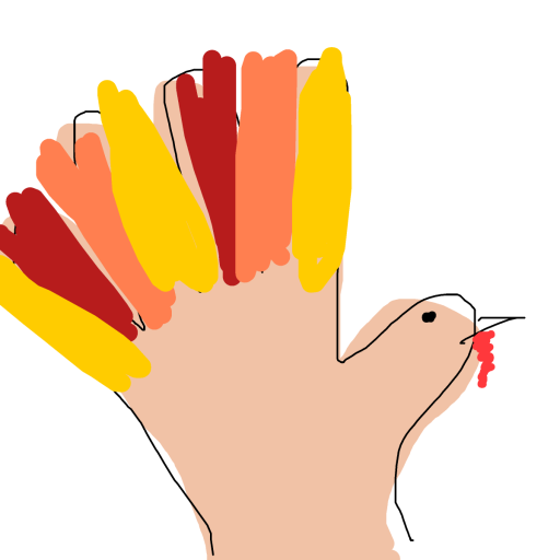Turkey drawing by rare-huge-ninja