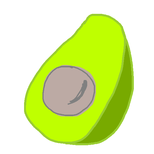 Avocado drawing by grand-bold-peak