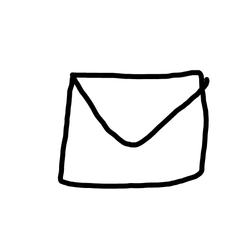 Envelope drawing by Megs