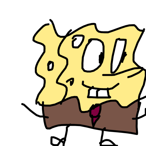 SpongeBob drawing by tittychakras