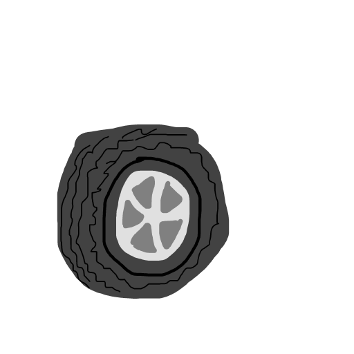 Tire drawing by rowan