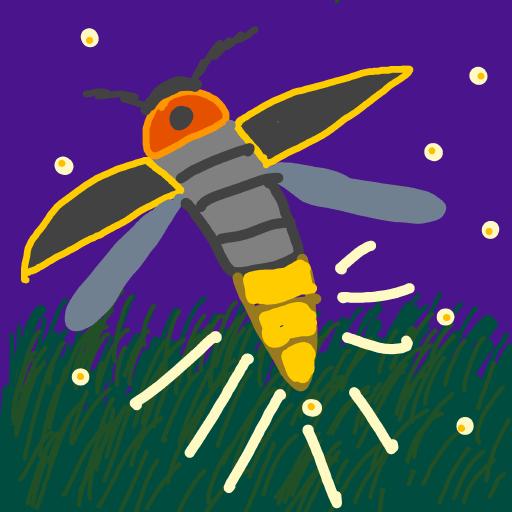 Firefly drawing by Tayne