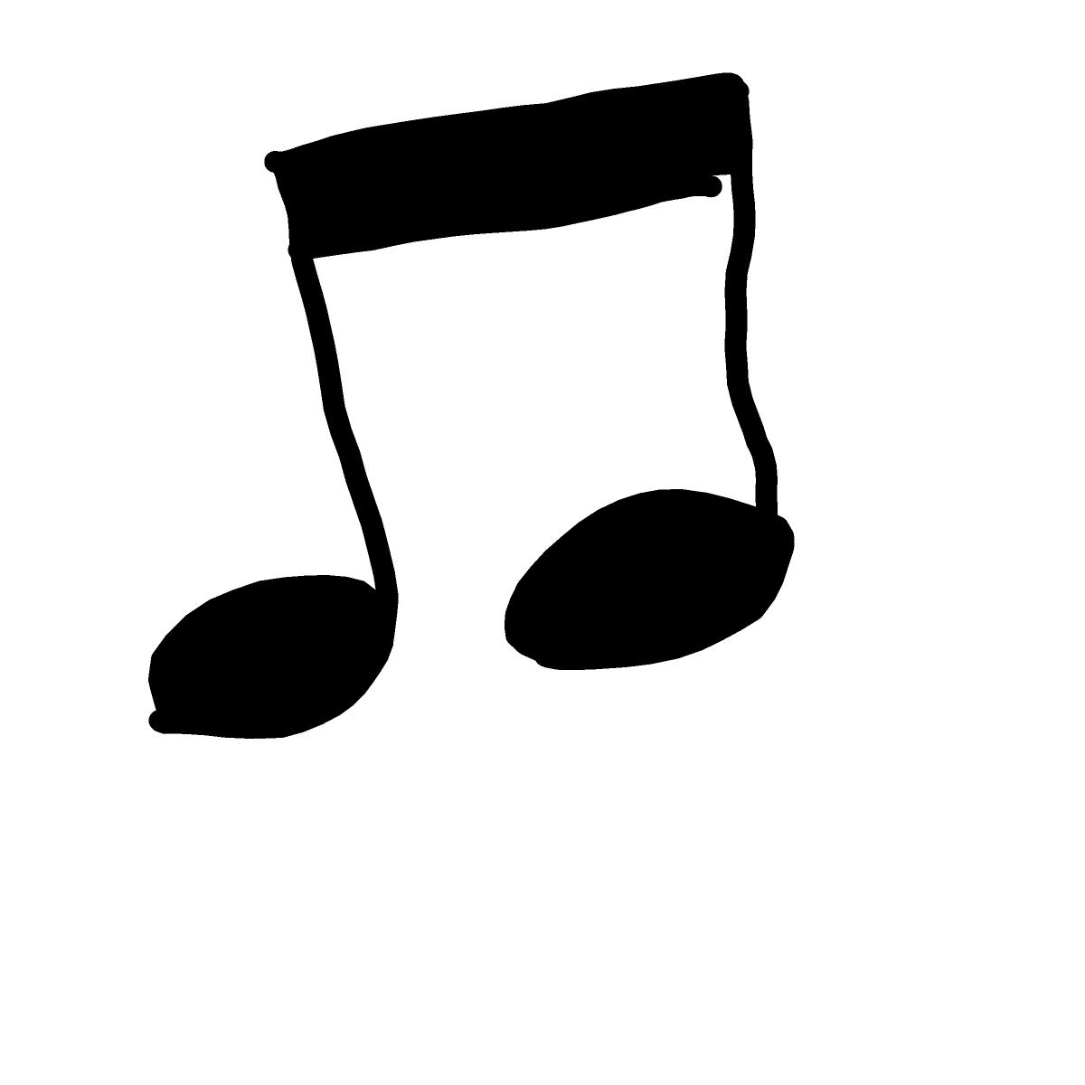 Music Note drawing by Juliezzz