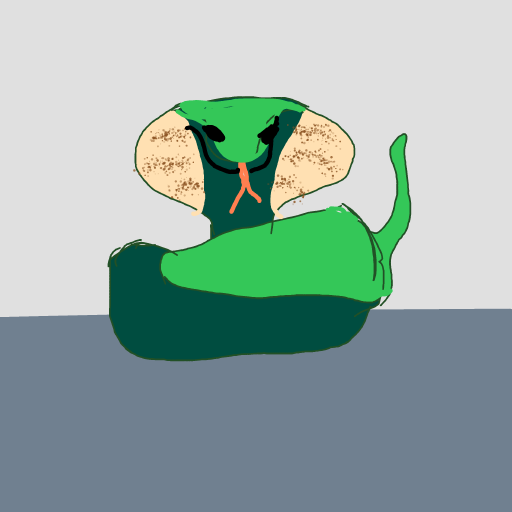 Snake drawing by mjolnirbear
