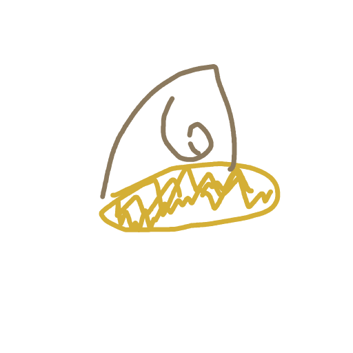 Snail drawing by lead-brave-loom