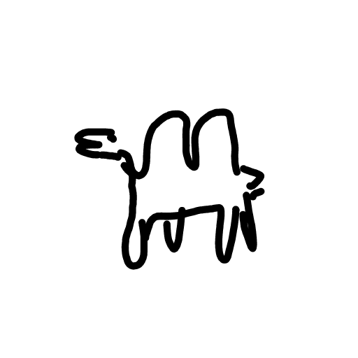 Camel drawing by Shew