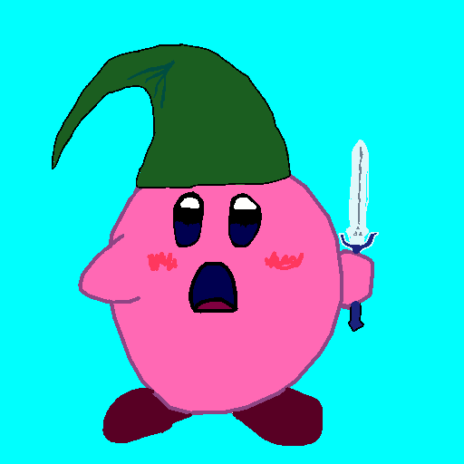 Kirby drawing by pancakes palette