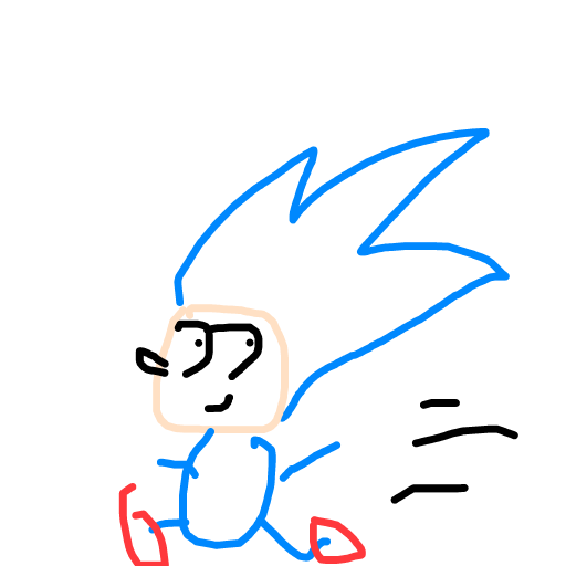 Sonic drawing by hatben