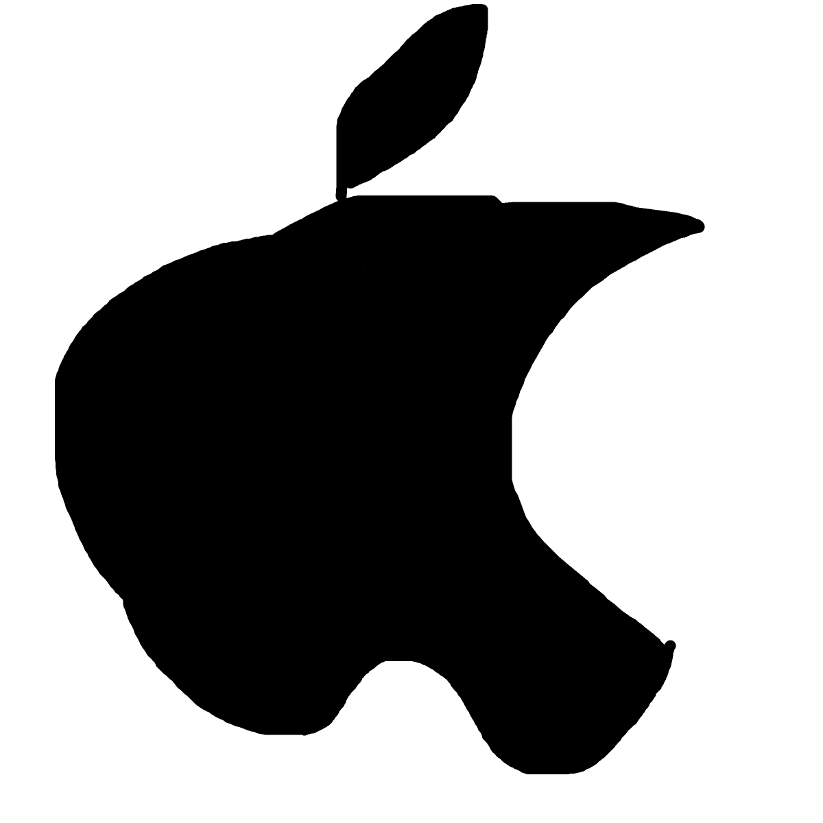 Apple drawing by mikestam195