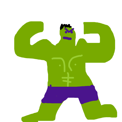 Hulk drawing by bold-rich-world