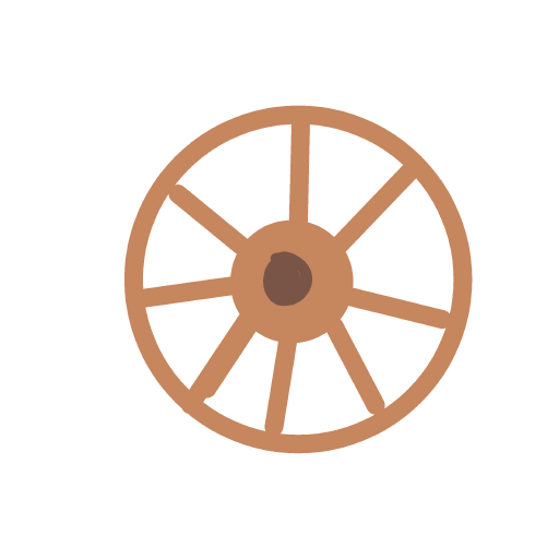 Wheel drawing by Guardianoflives