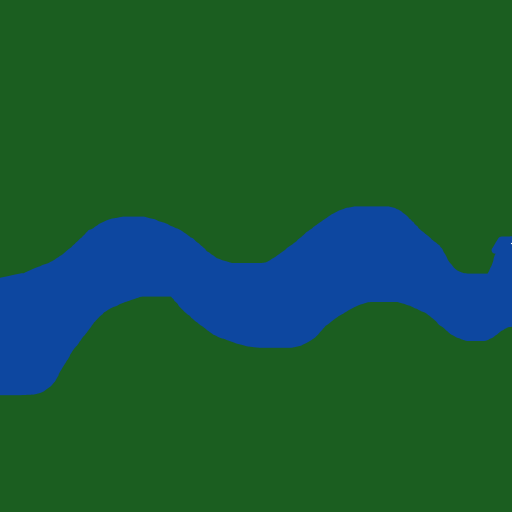 River drawing by louie