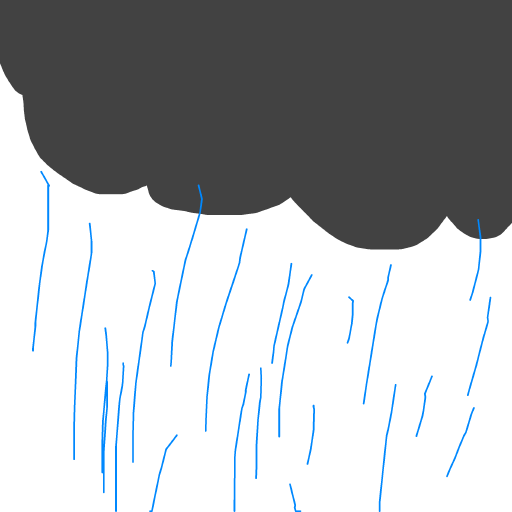 Drizzle drawing by drewbenruben
