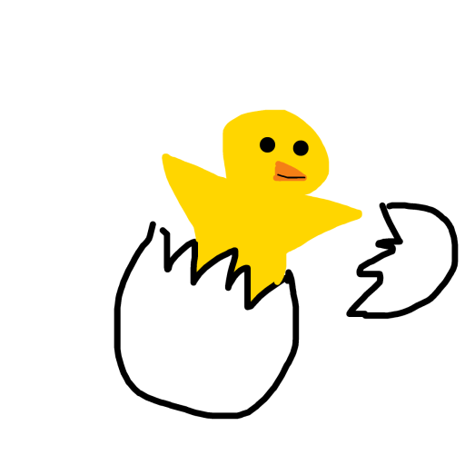 Chick drawing by hatben