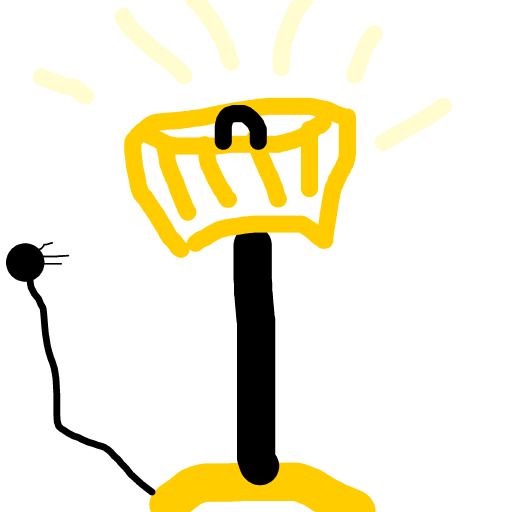 Lamp drawing by neesh