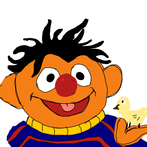 Ernie drawing by manders