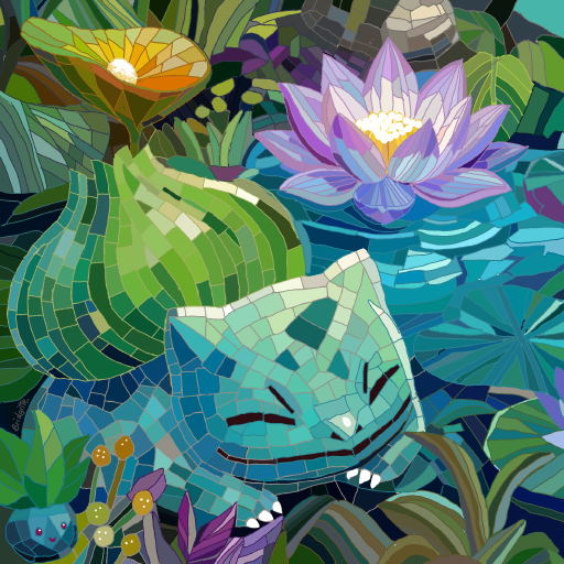 Bulbasaur drawing by Bridgitte