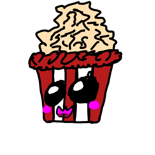 Popcorn drawing by nice-cyan-link