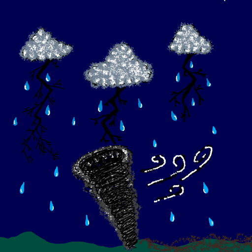 Tornado drawing by magic-aqua-heart