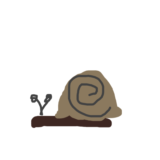 Snail drawing by georgieee