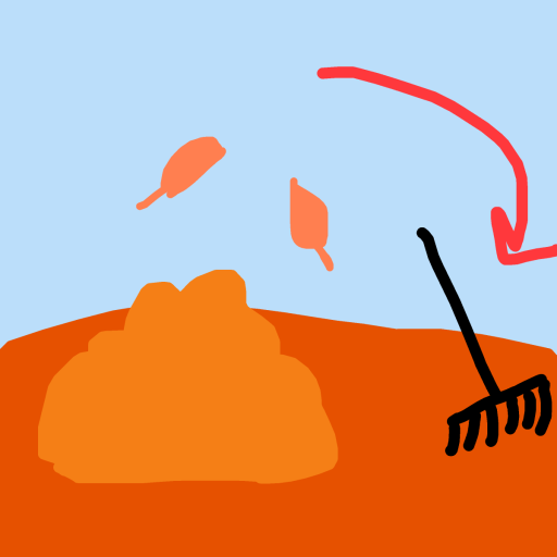 Rake drawing by hatben