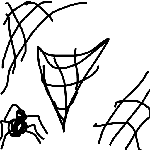 Spider Web drawing by neat-sun-drawer