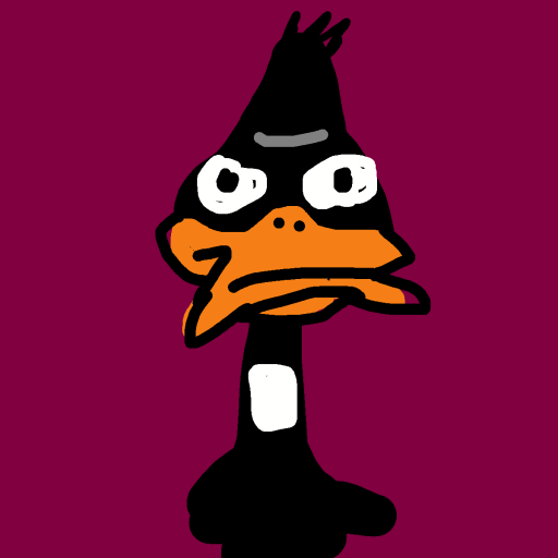 Daffy Duck drawing by knoxy