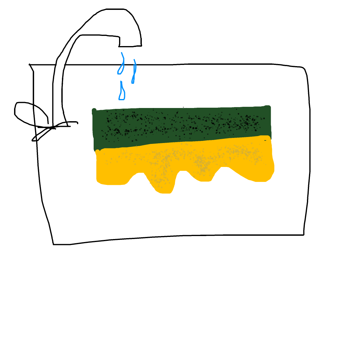 Sponge drawing by vale
