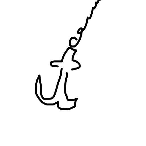 Anchor drawing by lili