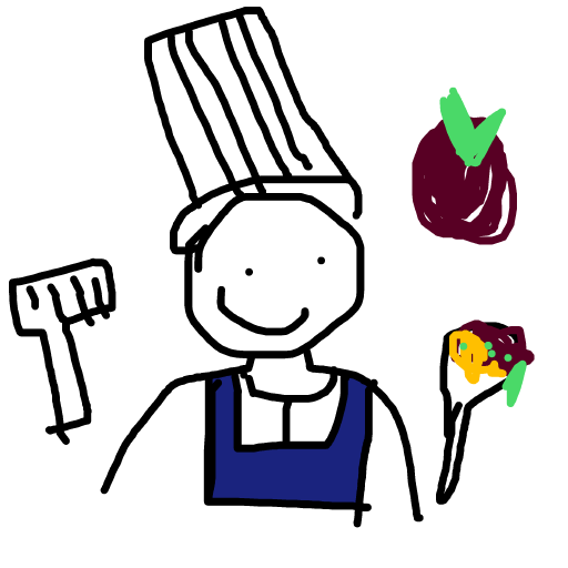 Chef drawing by rockystardust
