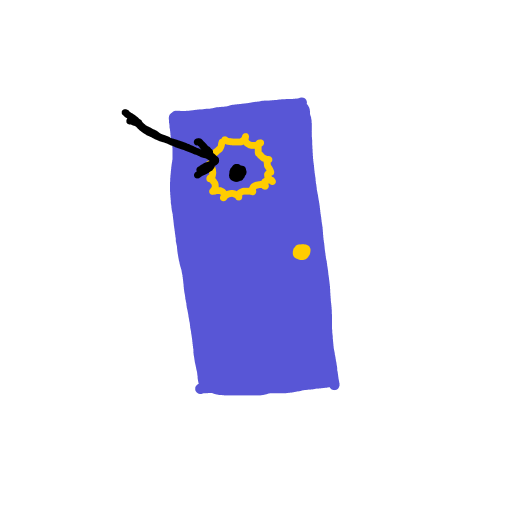 Peephole drawing by fresh-paint-king