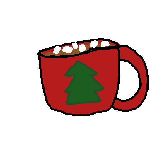 Hot Cocoa drawing by panda girl