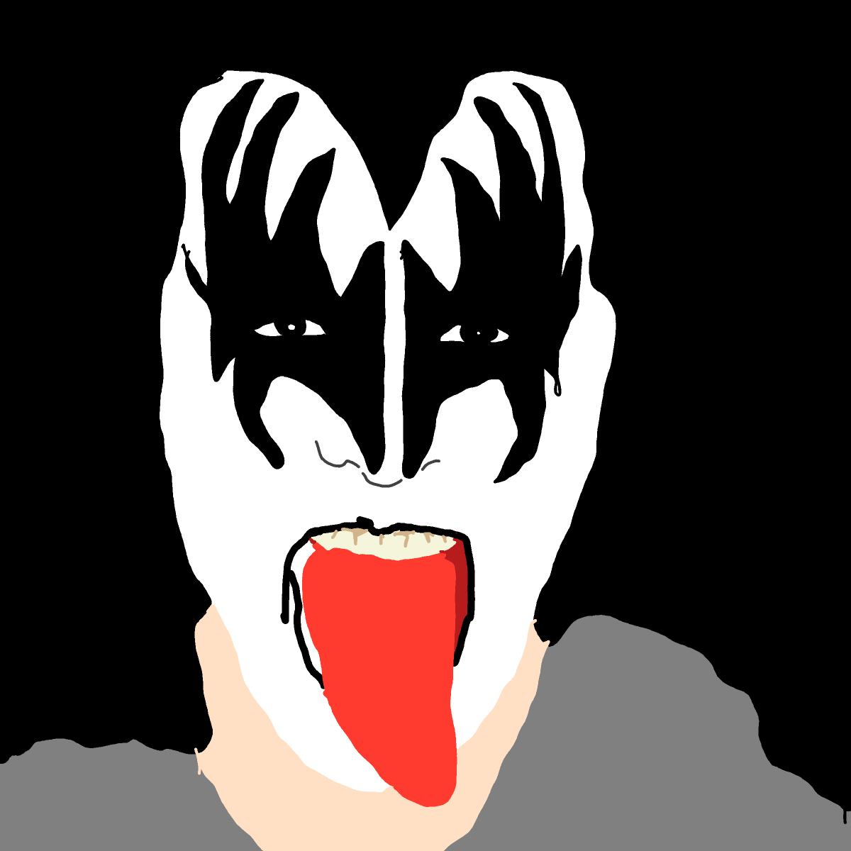 Kiss drawing by Guardianoflives