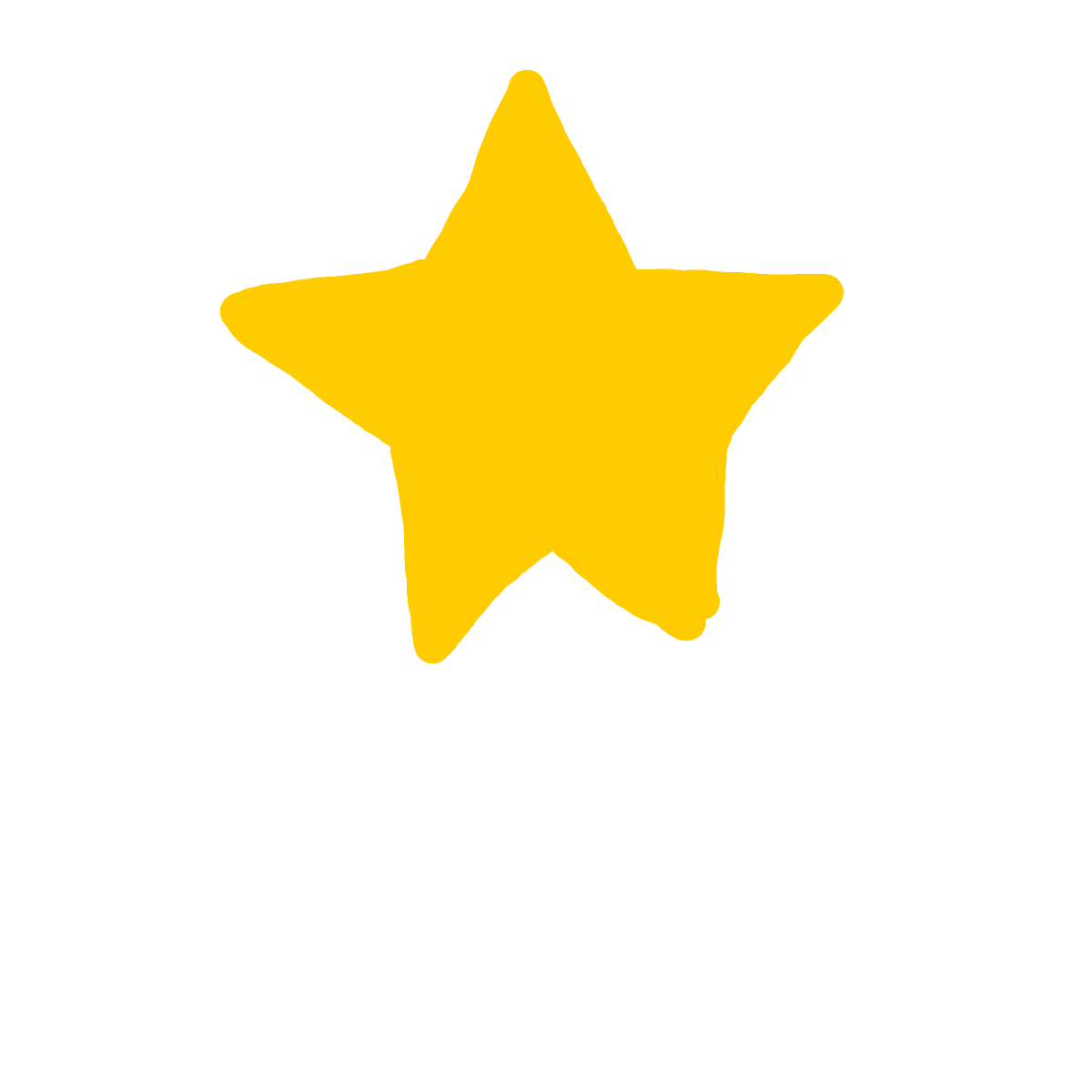 Star drawing by manders