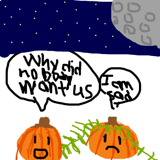Pumpkin Patch drawing by lead-max-glory
