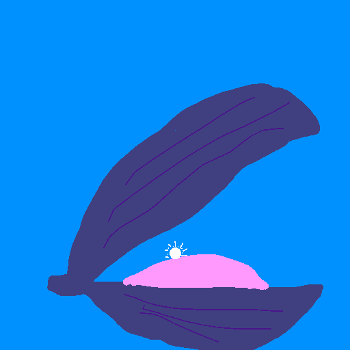 Pearl drawing by pancakes palette