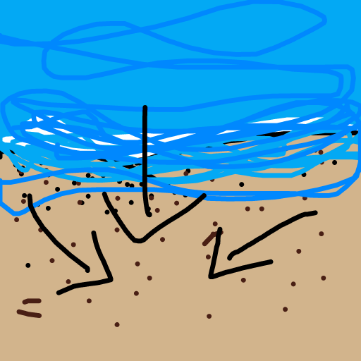 Sand drawing by hard-free-painter