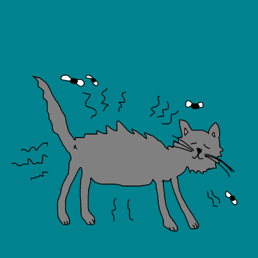 Smelly Cat drawing by krissywissy