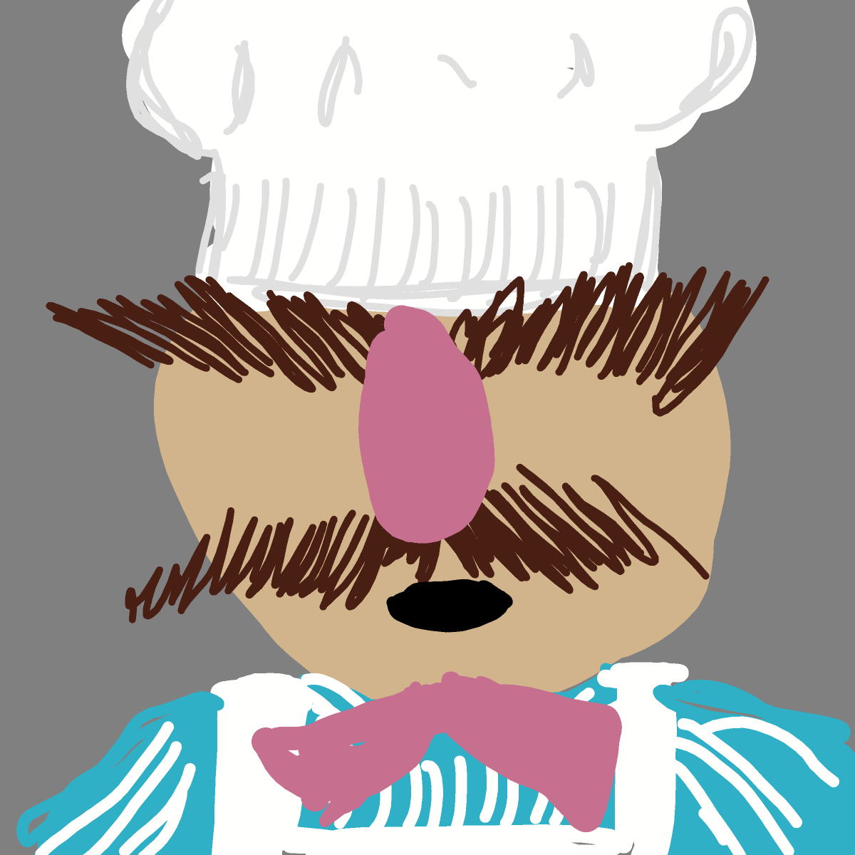 Swedish Chef drawing by Guardianoflives