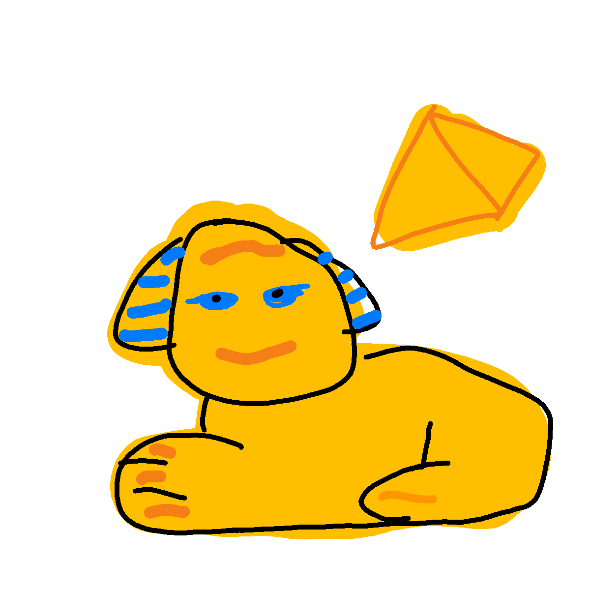 Sphinx drawing by conn0rr